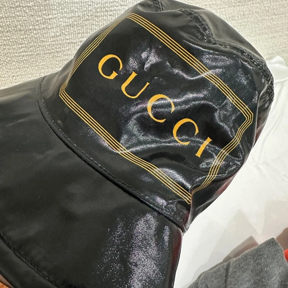 New Gucci black bucket hat - Picture 2 of 6